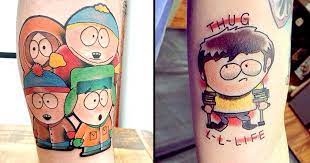 Founded in 2008 by bill canales, full circle tattoo is home to 10 talented tattoo artists. 10 Comical South Park Tattoos Tattoodo