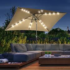 Outsunny 6 5x10ft Patio Umbrella