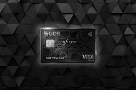 extended uob visa infinite metal card