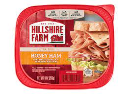 ultra thin honey ham hillshire farm