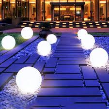 Large Outdoor Lights Led Garden Ball