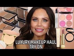 luxury makeup haul try on wayne goss