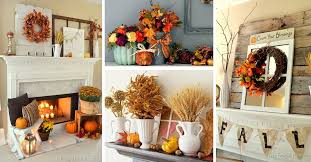 24 best fall mantel decorating ideas