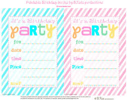 Bnute Productions Free Printable Striped Birthday Party