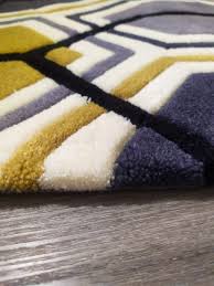 harlequin rug silver yellow rug vibe