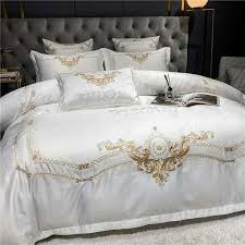 Embroidered Luxury Royal White Dreams