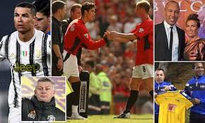 United fans made their affections for ronaldo clear. What Are Cristiano Ronaldo S Team Mates Doing Now Since His Manchester United Debut Daily Mail Online