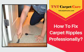 fix carpet ripples professionally