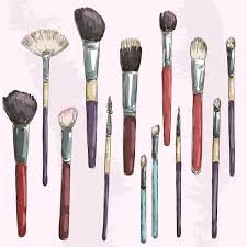 100 000 makeup brushes vector images