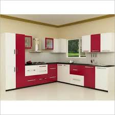 l shaped modular kitchen interior