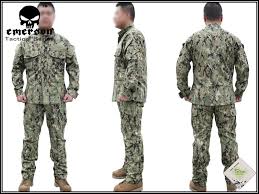 Emersongear Bdu Series Nwu Type Iii Aor2 Army Combat Uniform