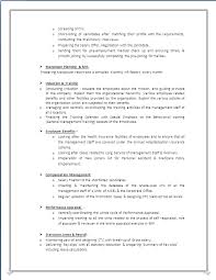 MBA HR Resume Format Download  Page    Carlyle Tools