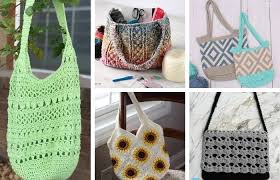 30 amazing crochet bag patterns of all