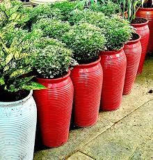 Outdoor Ceramic Flower Pots Planters