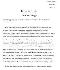 persuasive essay template 9 free