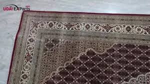 ivory designer serapi carpet