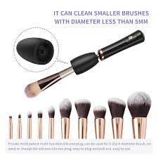 luxe makeup brush cleaner usb charging