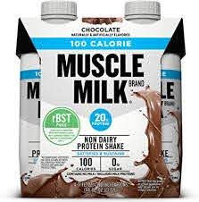 Amazon Com Muscle Milk Chocolate Light Ready To Drink Shake 11oz 8 Pack Health Personal Care