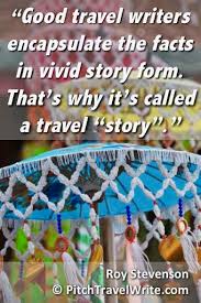 writing a travel story making it a