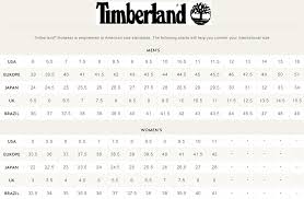 Timberland Boot Sizing