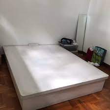bed frame without headboard with