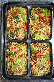 Chow Mein Meal Prep gambar png