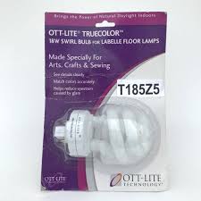 Ott Lite Truecolor 18 Watt Swirl Bulb T185z5 Specially For Arts Crafts Sewing Ebay Bulb Swirl Arts Crafts Sewing