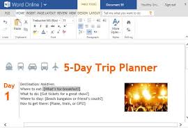 Microsoft Trip Planner Magdalene Project Org