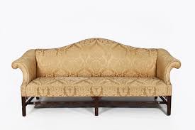 early 19th century camel back sofa