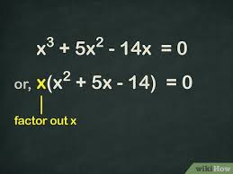 4 Ways To Solve A Cubic Equation Wikihow