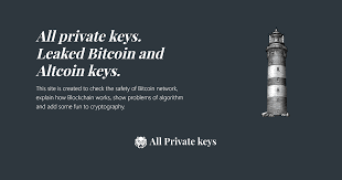 all bitcoin private keys and altcoin