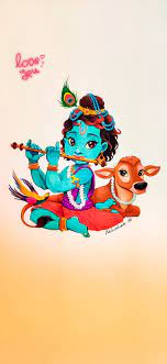 baby krishna krishna hd wallpaper