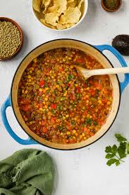 mexican lentil soup i heart vegetables