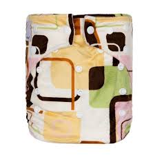 Kawaii Baby One Size Luxurious Snazzy Minky Cloth Diaper With 2 Microfiber Inserts Camouflage