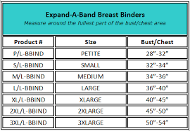 Expand A Band Post Surgical Breast Binder For Women Lined