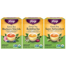 yogi tea green tea blueberry slim life