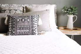what to do with throw pillows at night
