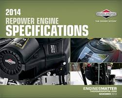 Small Engine Replacement Specifications Briggs Stratton