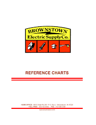 Brownstown Electric Reference Charts