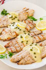 easy grilled tilapia with creamy