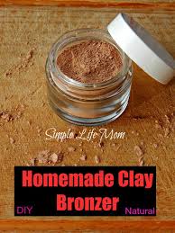 natural clay bronzer easy diy organic