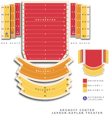 Detailed Seating Chart Aronoff Center Www