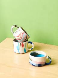 artsy handmade ceramic mugs to keep