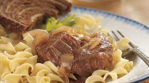 slow cooker bavarian style round steak