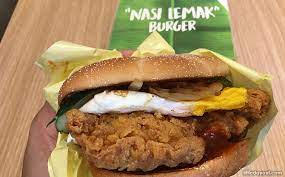 Although it has no nasi. Taste Test Mcdonald S Nasi Lemak Burger And Banana Pie 2019 Little Day Out