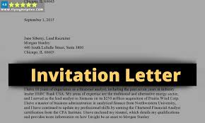 get free invitation letter for visa