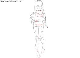 Draw as many as you like, the more you draw the longer your caterpillar's body will be. How To Draw An Anime Body Easy Drawing Art