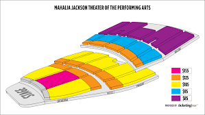 New Orleans Mahalia Jackson Theater Of The Performing Arts