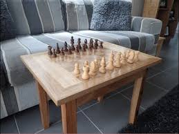 Making A Wooden Chess Board Table You