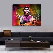 Wolverine Abstract Canvas Wall Art